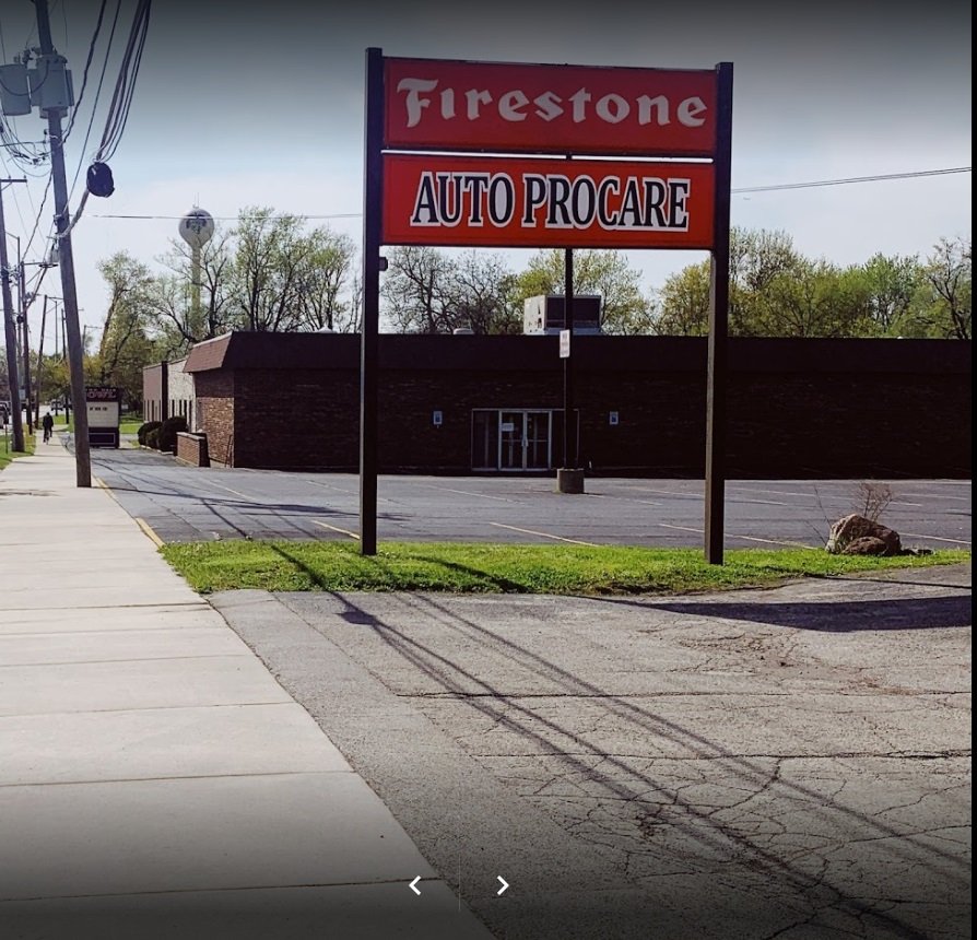Auto ProCare storefront with Firestone sign